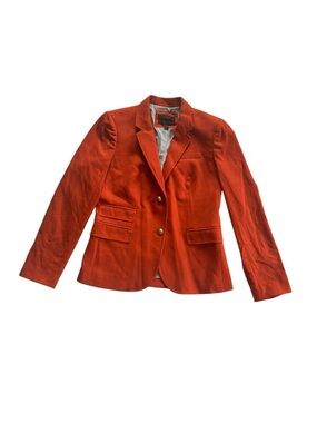 J Crew Wool Schoolboy Blazer Size 6 Preppy Minimalist Old Money Quiet Luxury